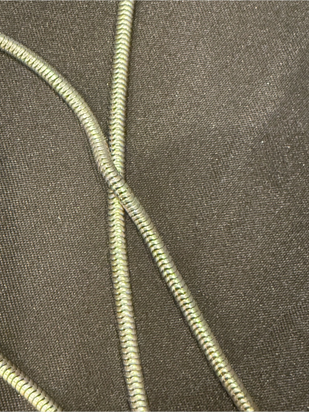 Sterling Silver Snake Chain Necklace Long Layered Look Lobster Clasp 16-18” - Picture 2 of 7